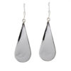 Abalone & Turquoise Striped Teardrop Earrings - Image 6
