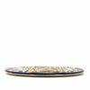 Handmade Pottery 8" Trivet or Wall Hanging, Dots & Flowers - Encantada - Image 3